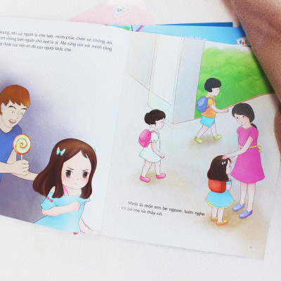 Combo 4 cuốn sách giúp các bé cư xử đúng mực, thông minh trong mọi tình huống: Giáo dục giới tính và nhân cách dành cho bé gái