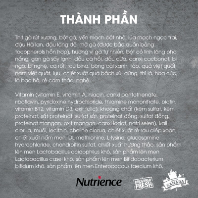 Thức Ăn Cho Chó Nhỏ Nutrience Infusion Bao 1kg - Thịt Gà, Rau Củ Và Trái Cây Tự Nhiên