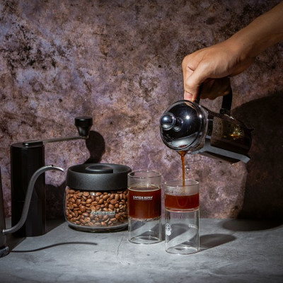 Hũ thủy tinh hút chân không bảo quản thực phẩm CAFE DE KONA