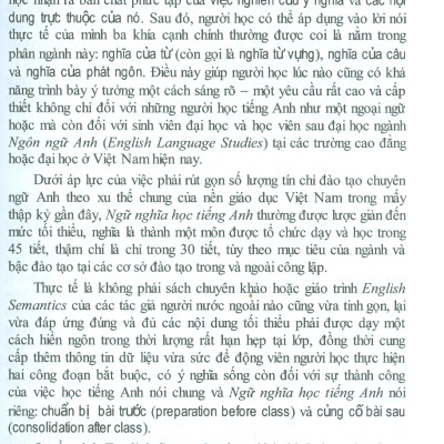 Ngữ Nghĩa Học Tiếng Anh