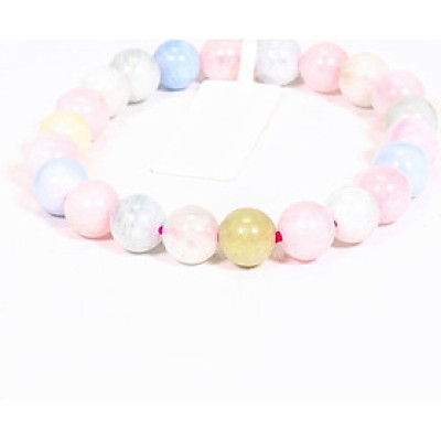 Vòng tay đá Beryl đa sắc size hạt 8mm - Ngọc Quý Gemstones