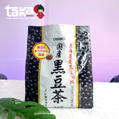 Trà đậu đen Orihiro Nhật Bản Hỗ Trợ Thanh Lọc Cơ Thể Làm Đẹp Da 30 gói
