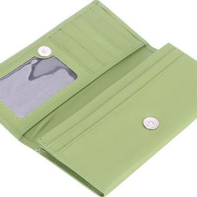 Ví Nữ Huy Hoàng HT3156 (9 x 18.5 cm) - Xanh Lá