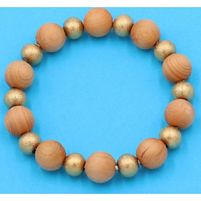 Chuỗi đeo tay gỗ hoàng đàn 10 ly GHDHVT1