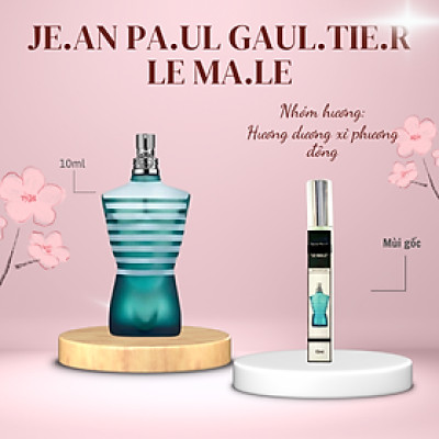 Tinh dầu nước hoa dạng xịt Je.an Pul Gul.ti.er Le Ma.le nam tính, thu hút 10ml (mùi nam)