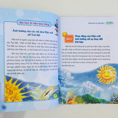 Combo 3 cuốn Thư Viện Tri Thức Dành Cho Học Sinh: Những Điều Kì Thú Về Trái Đất + Khám Phá Thế Giới Tự Nhiên + Những Câu Chuyện Thiên Văn Thú Vị