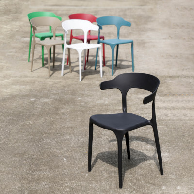 Ghế ăn đúc nguyên khối cổ điển dành cho quán cà phế, văn phòng