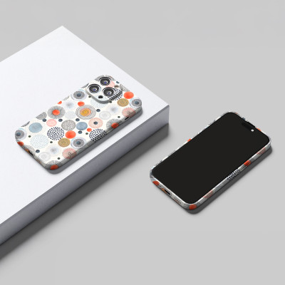 Ốp lưng chống sốc 2m hiệu HOTCASE 3D Scandinavian cho iPhone 17 16 15 14 13 12 11 Pro Max 14 15 16 Plus - Hàng nhập khẩu