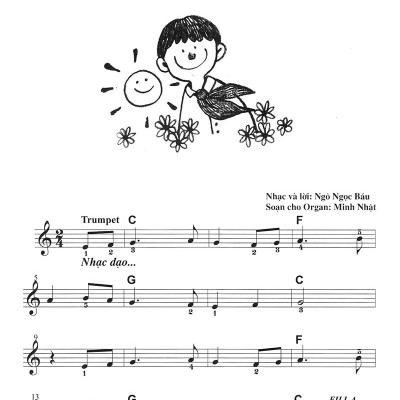 Thực Hành Biểu Diễn Organ Cho Thiếu Nhi – Tập 3