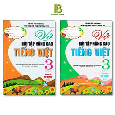 Sách - Vở Bài Tập Nâng Cao Tiếng Việt Lớp 3- Dùng Chung Cho Các Bộ SGK Hiện Hành - Hồng Ân