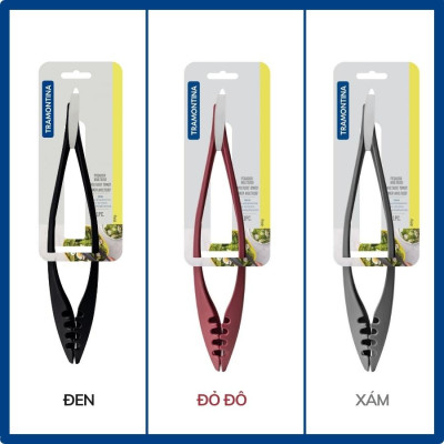 Kẹp Thịt Đa Năng Kẹp Gắp Đồ Ăn Tramontina 30cm Chất Liệu Nhựa PA An Toàn Chịu Nhiệt Nhập Khẩu Brazil