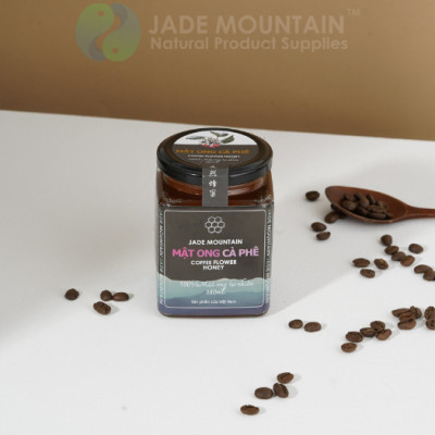 Combo 2 Mật Ong Hoa Cà Phê Jade Mountain Kết Tinh Tự Nhiên Chất Lượng Tốt 380ml
