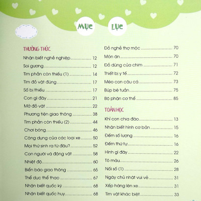 Combo Tủ sách giáo dục sớm (6 cuốn)