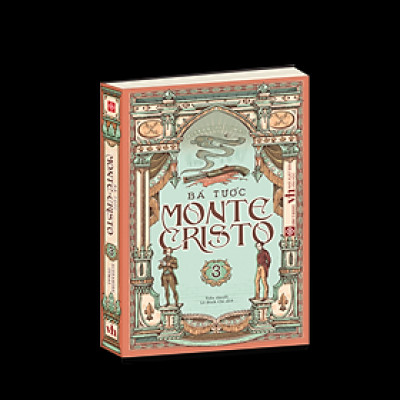 Sách - Bá tước Monte Cristo - Combo 3 tập - Đinh Tị Books