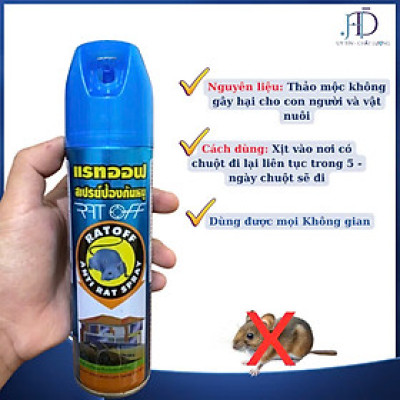 Chai xịt đuổi chuột Thái Lan 300ml