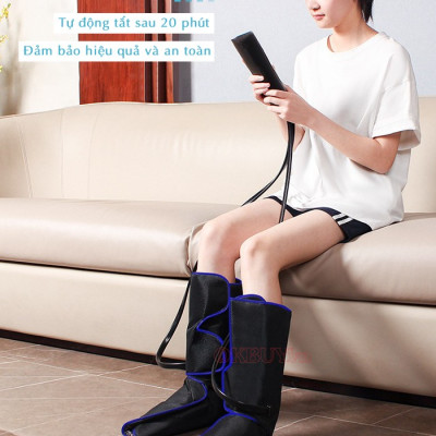 Máy Massage Chân, Nén Ép Túi Khí Bàn Chân Và Bắp Chân Nikio NK-285 - Hỗ Trợ Cải Thiện Đau Nhức, Tê Bì, Suy Giãn Tĩnh Mạch