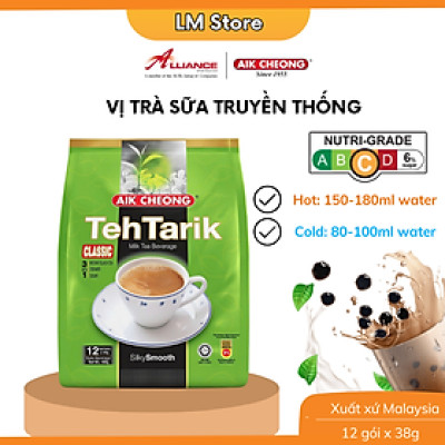 Trà Sữa Aik Cheong Vị Classic 3 In 1 600G (40 G X 15 Gói) - [9556771000554]