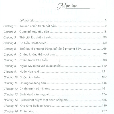 Đệ Nhất Thế Chiến 1914.1918 (World War I 1914.1918) (Tái bản năm 2023)