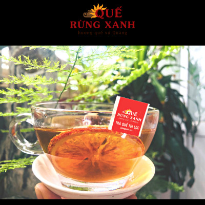 Trà quế cam mật ong Quế Rừng Xanh - sản phẩm độc quyền & duy nhất tại Việt Nam kết hợp 3 trong 1 - Cam, Quế, Mật ong - HÀNG CHÍNH HÃNG