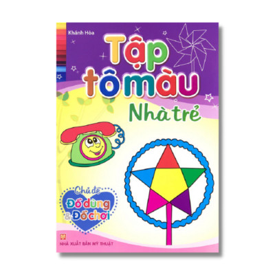 Tập Tô Màu Nhà Trẻ ( Bộ Túi 8 Cuốn)