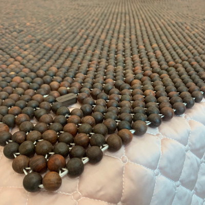 Chiếu Hạt Gỗ Trắc Mộc kích thước 1,6mx2m - Chiếu  gỗ Mian ( video , hình thật )