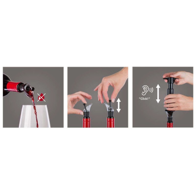 Bộ Nút Chai Hút Chân Không Vacu Vin - 2 Cái