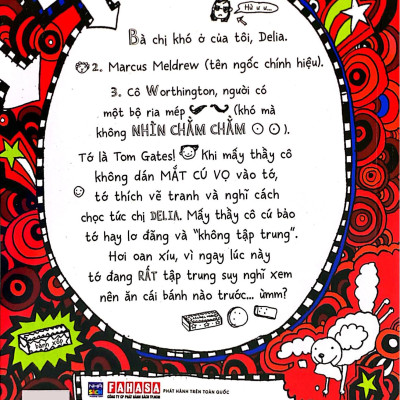 Sách - Thế Giới Tuyệt Vời Của Tom Gates - Ông Trùm Rắc Rối - The Trouble Master