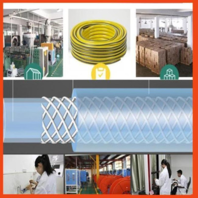 Bộ dây vòi xịt nước rửa xe,tưới cây tăng áp 3 lần 15M( nối nhựa xanh) 206317