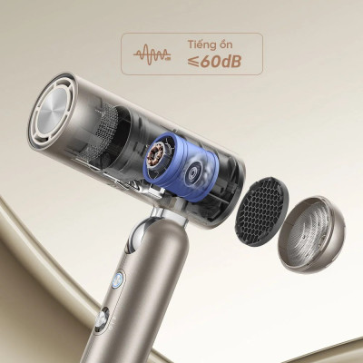 Máy Sấy Và Tạo Kiểu Gấp Gọn Dreame Pocket Bản Quốc Tế (Bảo Hành 24 Tháng) - Hàng Chính Hãng