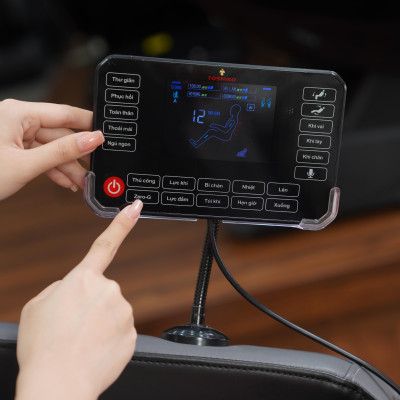 Ghế Massage Toàn Thân con lăn 4D di chuyển Đa Năng Cao Cấp Toshiko T86 Pro, đạt chuẩn ISO massage sâu tại các vùng chuyên biệt, Máy Massage Toàn Thân Đa Năng chức năng dò tìm huyệt đạo