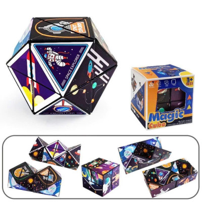Đồ Chơi Rubik, Combo 6 Khối Rubik Biến Hình Khác Nhau, Đồ Chơi Thông Minh Cho Bé