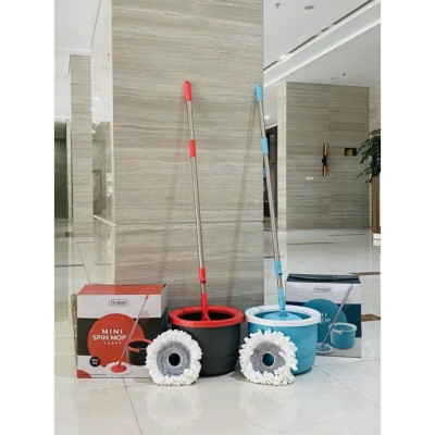 Bộ Cây Lau Nhà Chổi Lau Nhà Tự Vắt Hàn Quốc Cao Cấp - Tặng Kèm 2 Bông Lau - HÀNG CHÍNH HÃNG MINIIN