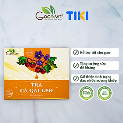 Trà cà gai leo túi lọc Goce - Tốt cho gan và xương khớp
