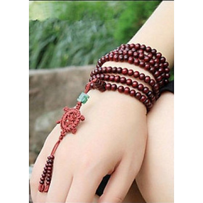 Vòng tay 216 hạt gỗ cổ trang lắc tay nam nữ thiết kế sáng tạo đẹp thời trang tặng ảnh thiết kế vcone