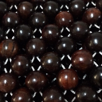 Chiếu Hạt Gỗ Trắc Bóng Hạt 1.2cm - Chiếu gỗ Mian ( video , hình thật )