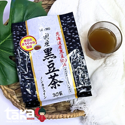 Trà đậu đen Orihiro Nhật Bản Hỗ Trợ Thanh Lọc Cơ Thể Làm Đẹp Da 30 gói
