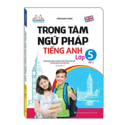 Sách - Trọng Tâm Ngữ Pháp Tiếng Anh Lớp 5 - Combo 2 Tập + Từ Điển Tiếng Việt Thông Dụng - Minh Thắng