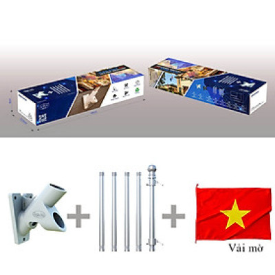 Bộ sản phẩm giá treo cờ A14