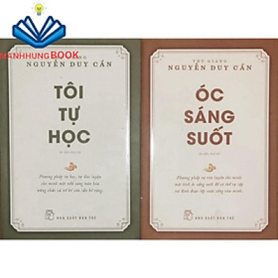 Sách - (Combo 2 Cuốn) Óc Sáng Suốt - Tôi Tự Học