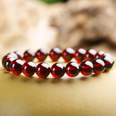 Vòng tay phong thủy, vòng tay nữ đá  thạch anh đỏ ruby cho Nữ cầu Tài Lộc Duyên