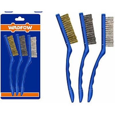 [CHÍNH HÃNG] Bộ 3 bàn chải đánh gỉ 9" WBH3609 WADFOW