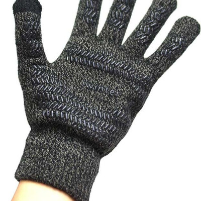 Găng tay len cảm ứng điện thoại màu XÁM -  SP190918252