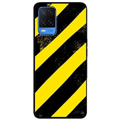 Ốp lưng dành cho Oppo A54 - A74 - A94 mẫu Sọc Vàng Đen