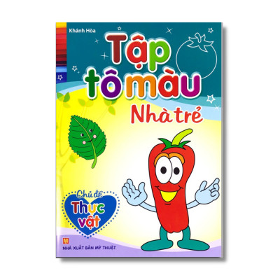 Tập Tô Màu Nhà Trẻ ( Bộ Túi 8 Cuốn)