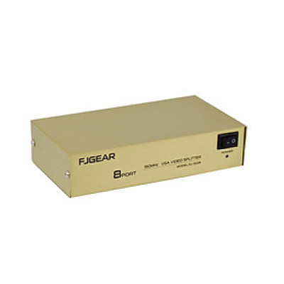Bộ chia tín hiệu VGA 1 ra 8 FJGEAR FJ-2008 - VGA 1x8 FJ-2008 - Hàng Nhập Khẩu