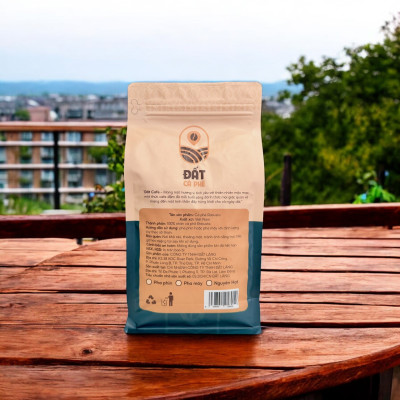 Cà Phê Robusta Rang Mộc Nguyên Chất Đất Cà Phê 500g | Pure Robusta Coffee 500g - Gu Đậm Đà