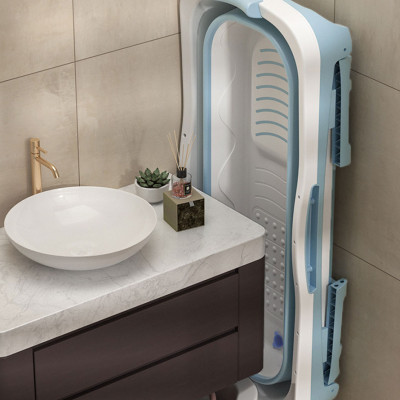 Bồn tắm gấp gọn cho cả gia đình- Bồn tắm silicon cao cấp -tiết kiệm không gian -hàng chính hãng								