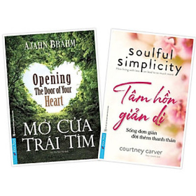 Combo Mở cửa trái tim + Tâm hồn giản dị - Bản Quyền