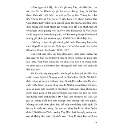 Biên bản chiến tranh 1-2-3-4.75 (Xuất bản lần thứ sáu) bản in 2025