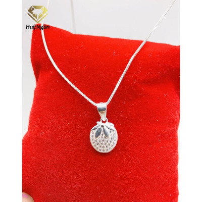 Dây chuyền bạc Ý 925 Huệ Ngân -Cherry Ngọt ngào YCXD070
